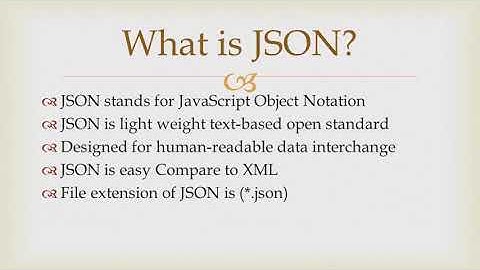 01 what is Json  | what is json in hindi urdu