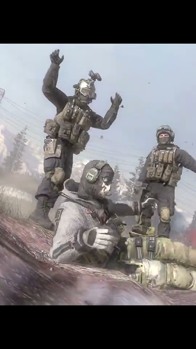 COD MW2 Ghost and Roach Death Scene on Make a GIF