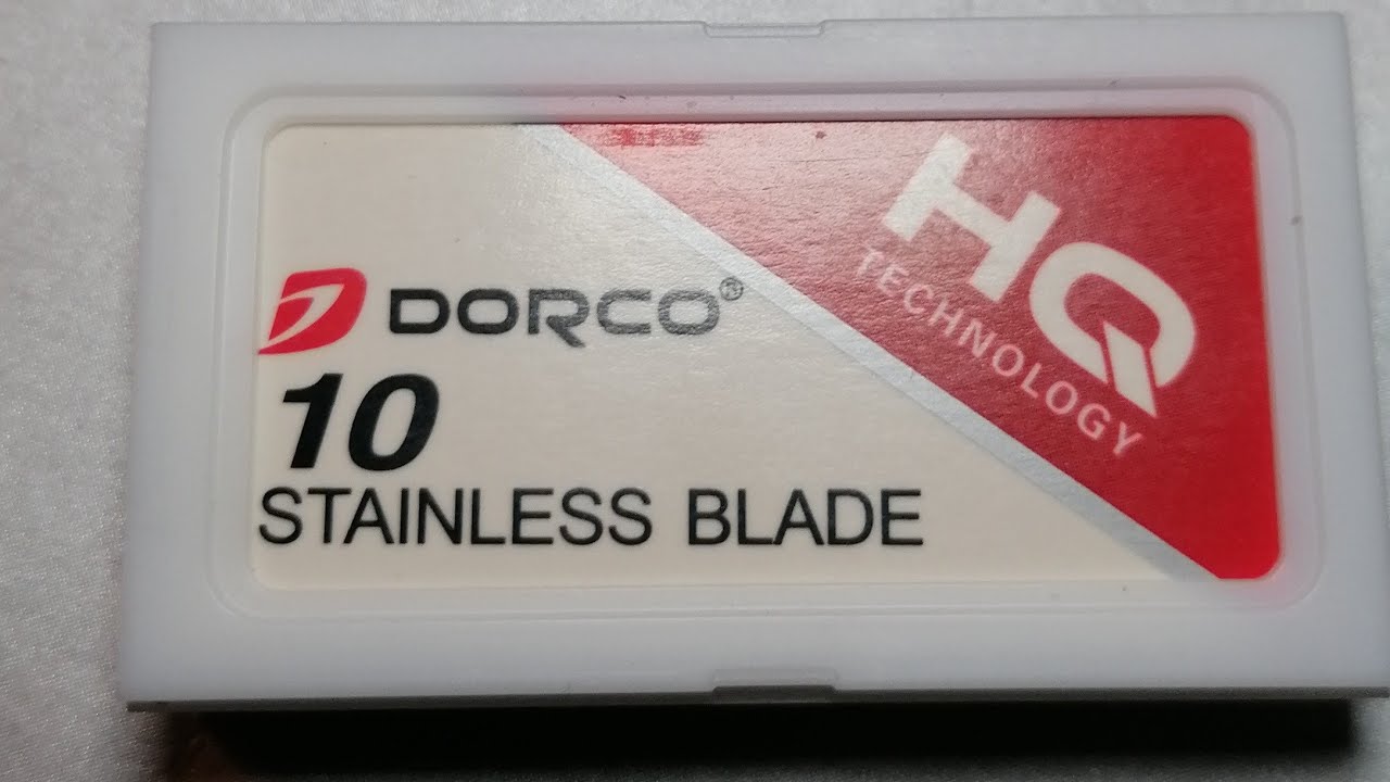 Dorco double edge safety razor blade review Paul West @Blade Man - YouTube