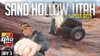 THREE tires in the AIR!! Solid axle 4runner and 72 Bronco run Sliplock Gulch