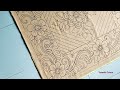 Traditional bangladeshi nakshi kantha design tutorial nokshi katha designnakshi kantha drawing 