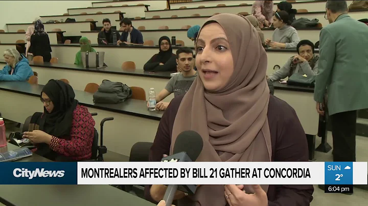 Montrealers affected by Bill 21 gather at Concordia