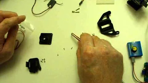 Assembly Instructions for Pan and Tilt Mechanism, Part 1 of 2