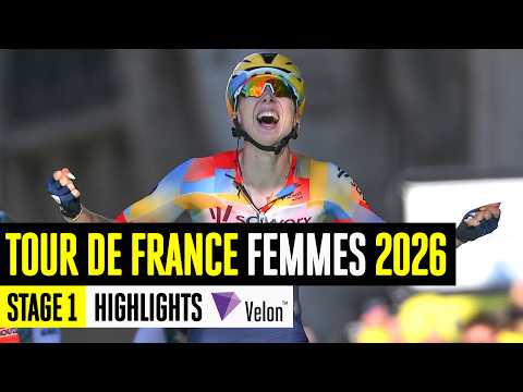 Video In a league of her own Tour de France Femmes 2026 Stage 1 Highlights