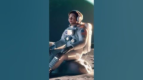 Čo sa stane, keď si pustíš hudbu na Mesiaci?  #vesmír #mesiac  #zvuk  #hudba  #fakty  #spacefacts