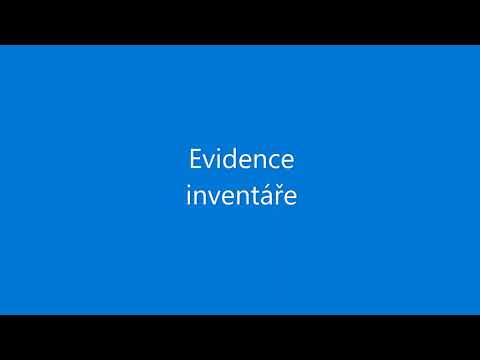 Video: Jak Napsat Objednávku Na Inventář