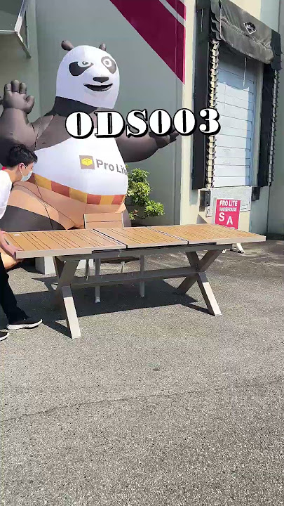 ODS003 - Extendable Outdoor Dining Table for Garden or Deck