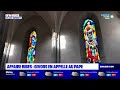 Ref:Q7ZIIWHPGwc Affaires ribes: le maire de givors en appelle au pape pour le retrait des vitraux