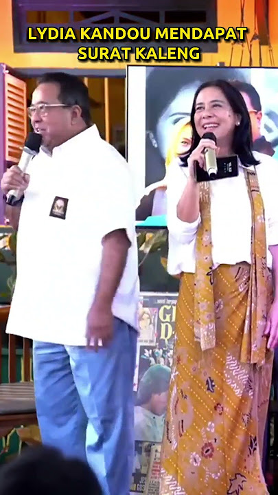 LYDIA KANDOU RECEIVES AN ANNOUNCEMENT #film #oldsong #ranokarno #galihdanratna #gitacintadarisma