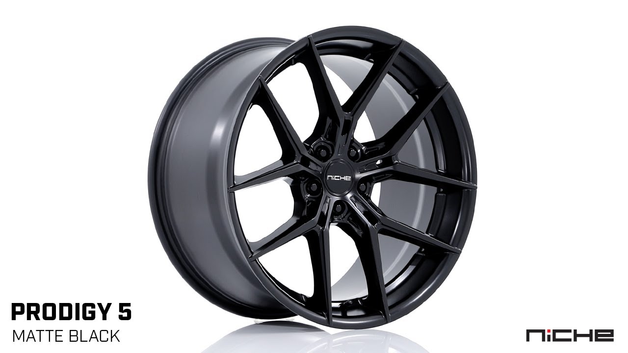Niche NC279 Prodigy 5 Matte Black - PowerHouse Wheels & Tires