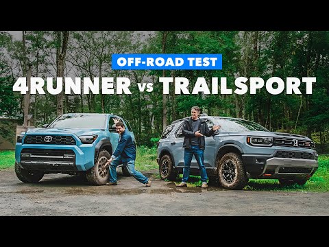 Honda Passport Trailsport vs. Toyota 4Runner Off-Road TEST: Can the Honda Keep Up?