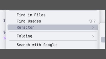 PhpStorm: 3 Refactoring "Tricks"