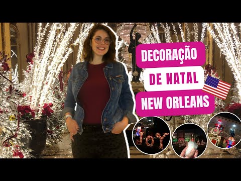 Vídeo: As melhores luzes de Natal em Nova Orleans