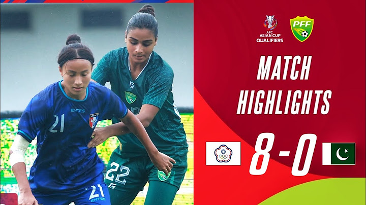 Chinese Taipei vs Pakistan Football Match 2025 | Pakistan 0 - 8 Chinese Taipei #highlights