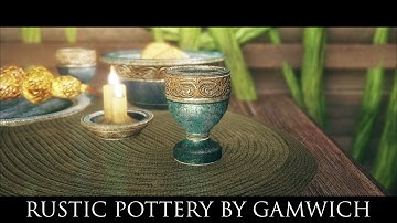 TES V - Skyrim Mods: RUSTIC POTTERY