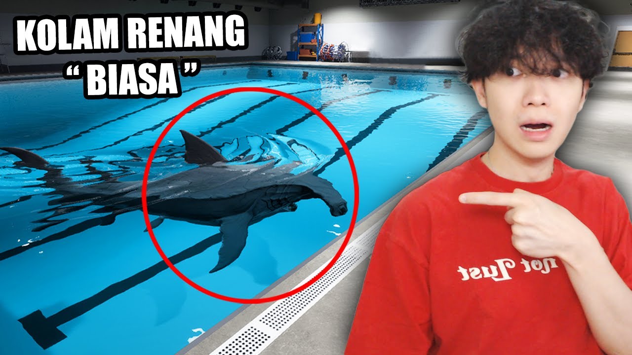 Gua TERJEBAK di KOLAM RENANG SEKOLAH yang BERISI IKAN HIU. - Sharks and Minnows