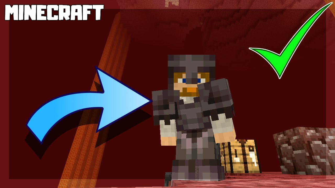 MINECRAFT | How to Make Netherite Armor! 1.16.1 - YouTube