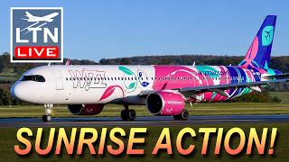 🔴 LIVE: LUTON AIRPORT | SUNRISE SHOW!