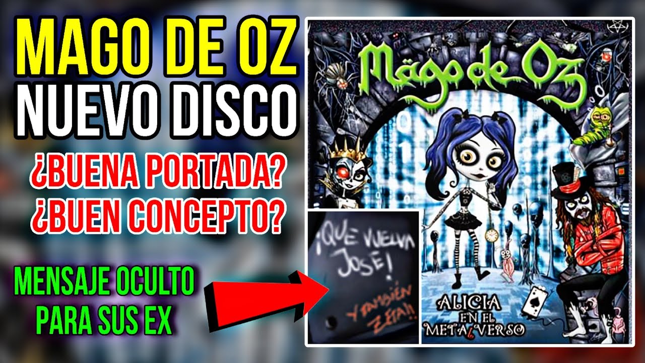 MAGO DE OZ Alicia en el Metalverso es su Nuevo Disco