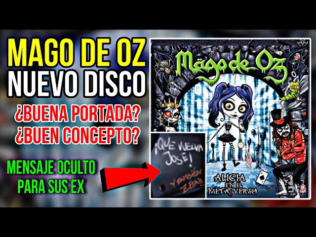 Mago de Oz Data - Nuestra versión fan made minimalista de Alicia en el  Metalverso.