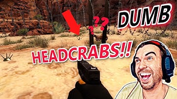 MINEFIELD & exploding HEADCRABS! | BLACK MESA | Part Twenty-seven - BLACK MESA AND MWARF-LIFE!