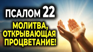 картинка: ПСАЛОМ 22 — МОЩНАЯ МОЛИТВА О ПРОЦВЕТАНИИ И ИЗОБИЛИИ!