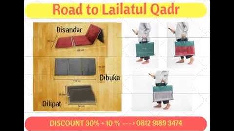 0812 9189 3474 Harga Sajadah Sandar Murah | TERPERCAYA