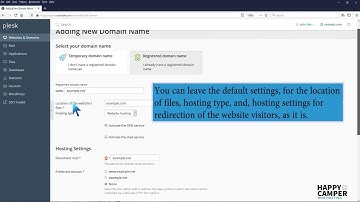 How to add a new domain in Plesk   Happy Camper Web Hosting