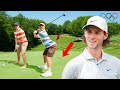 Playing GOLF with a Pro Golfer ft. Thomas Pieters