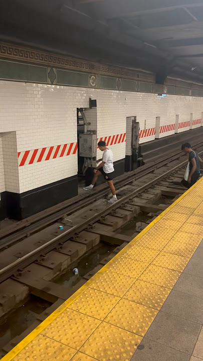 MTA sealed off the entrance to the secret subway tracks in the Canal Street station in New York City