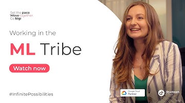 Working in the ML Tribe at Devoteam G Cloud