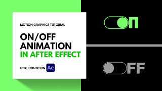 On/Off Switch in AFTER EFFECTS | ساخت دکمه خاموش و روشن در افترافکت