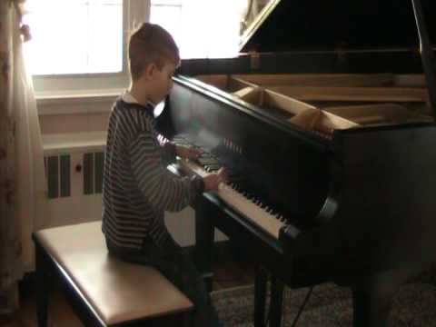 Nathan Grabow, Schubert Impromtu #2 March 2009 age...