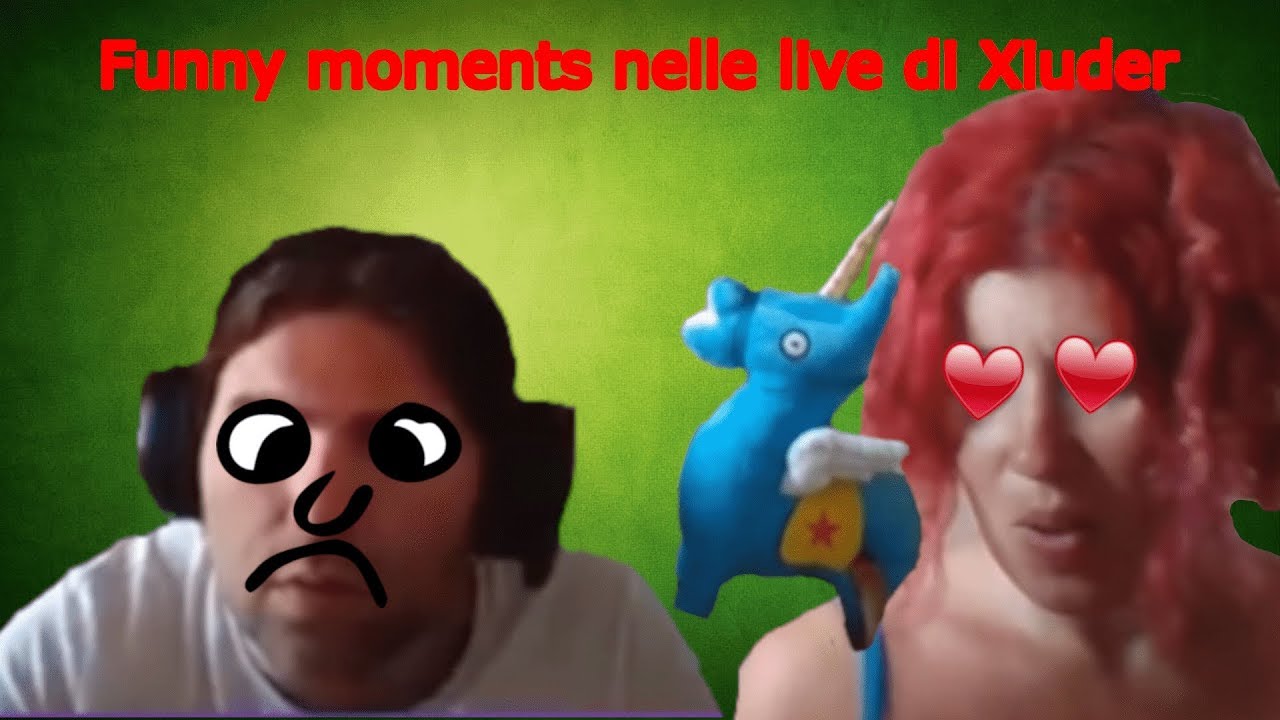 Funny moments nelle live di Xiuder #3 - La Pamy tradisce Xiuder con un pupazzo..