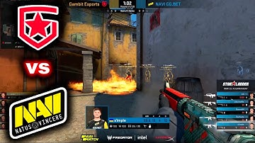 🔴ФИНАЛ - NAVI vs GAMBIT - STARLADDER CIS RMR 2021 CS GO