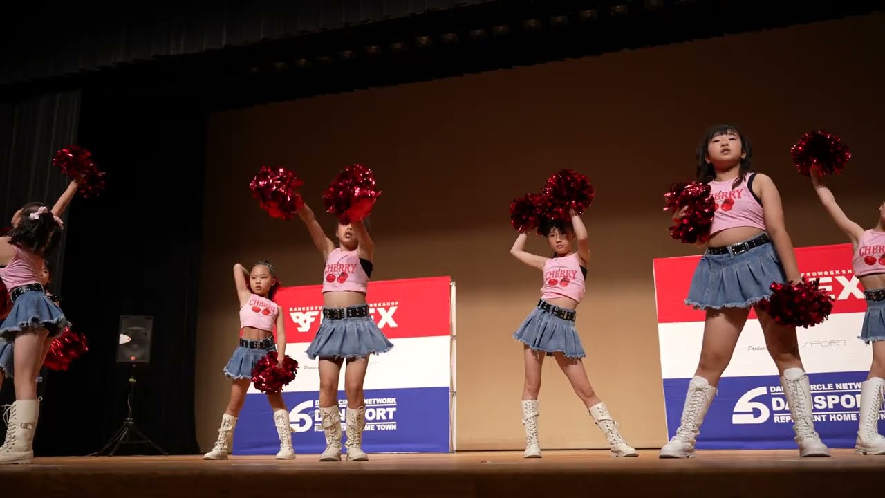 4部⑥FLEX五日市校FLYGIRLSキッズ ダンスポート㏌アステール 2025/5/11【4K60P高画質】