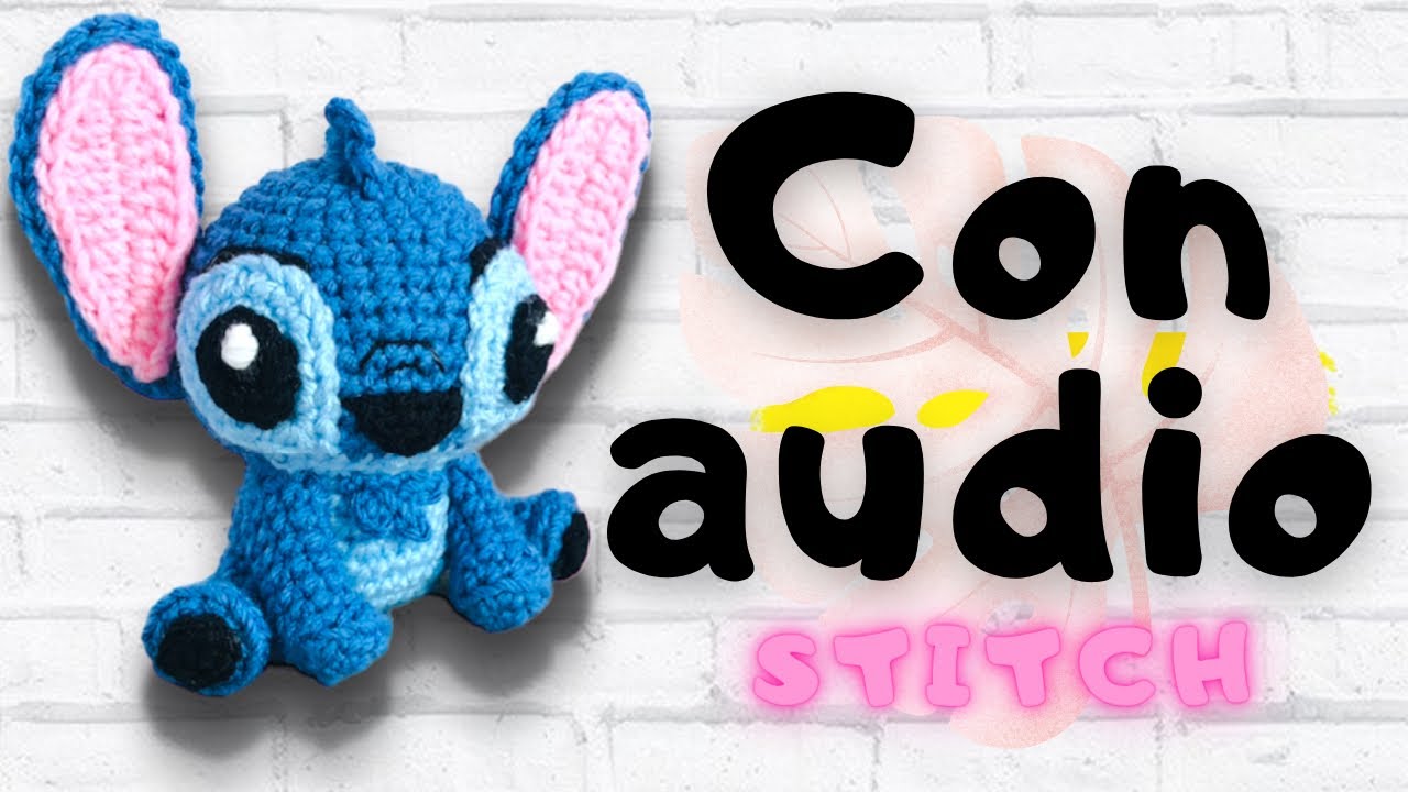 Stitch Amigurumi Llavero  9cm