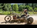 RX7 Drift Trike First Test Drive! It Is 