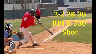 Luc Dowling 2023 C Five Tool California AZFC Qualifier Highlights