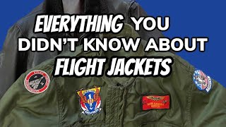 Everything You Didn't Know About Flight Jackets