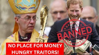 YOU ARE NOT INVITED! Archbishop BANS Puppet Harry From Thanksgiving Event At St. Paul's Cathedral.