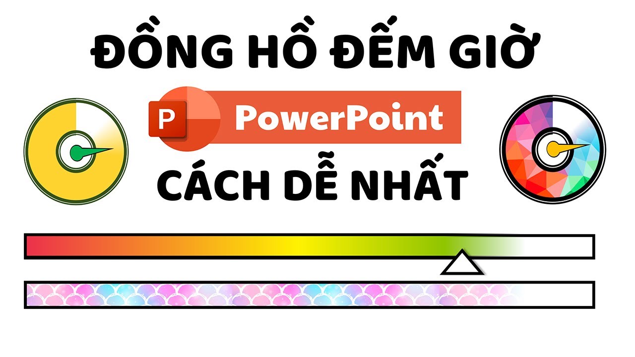 Tạo đồng hồ đếm ngược với thời gian bất kỳ trong PowerPoint – Cách DỄ NHẤT