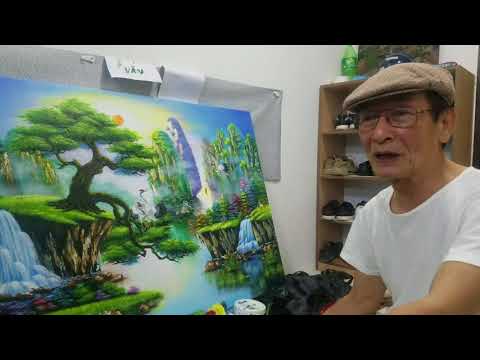 Video Nghe tâm sự cụ ông 70 tuổi thăm gia khóa học vẽ tranh... - YouTube