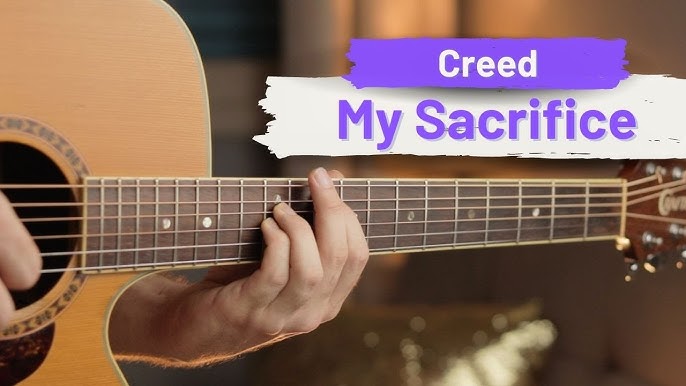 Toque Junto MY SACRIFICE, Creed (SIMPLIFICADA) + Cifra Completa -  Aprendendo com o Tio