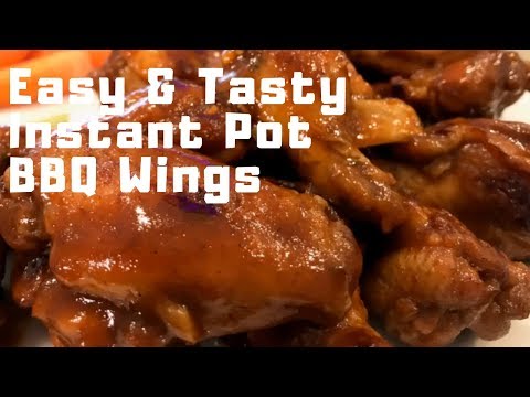 Easy Instant Pot BBQ Chicken Wings