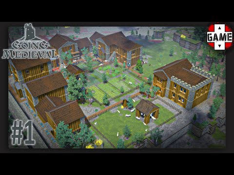 Видео: 🔴 Going Medieval | #1 Средневековое поселение