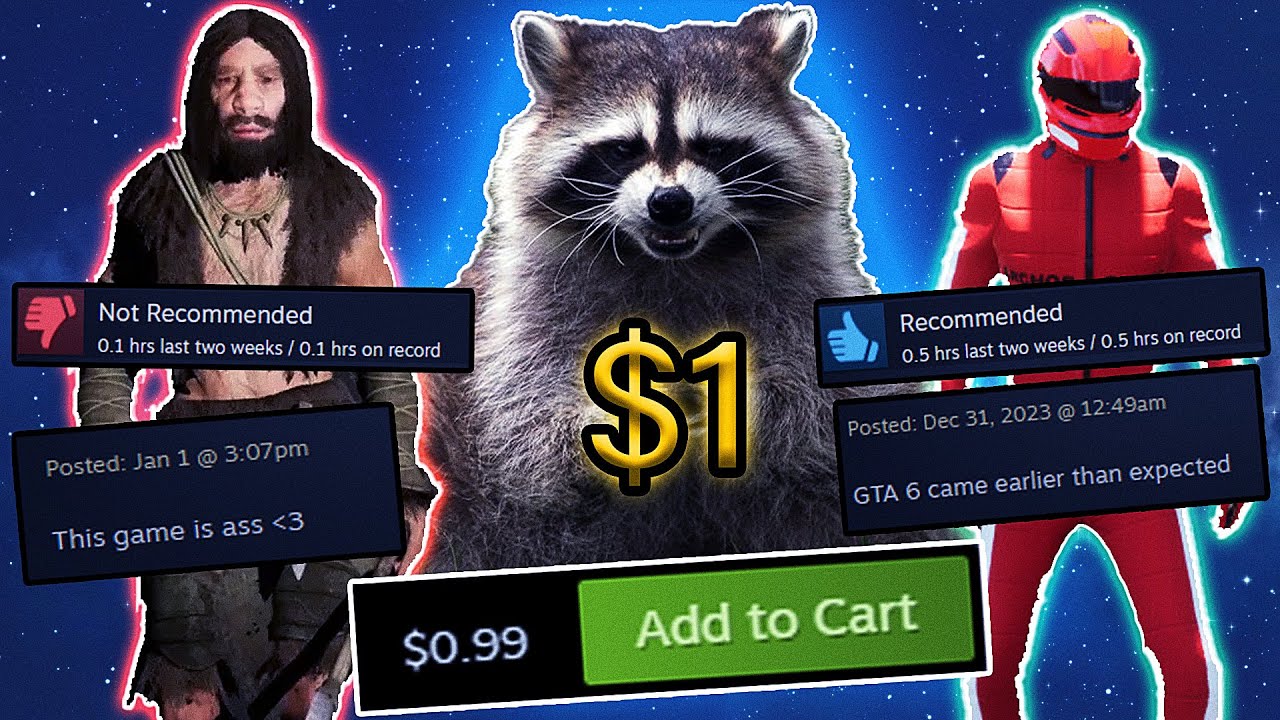 I Forced My Friends to Play $1 STEAM Games