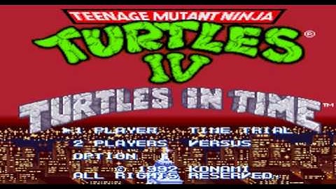 TMNT IV Turtles In Time: Music - Technodrome The Final Shell Shock