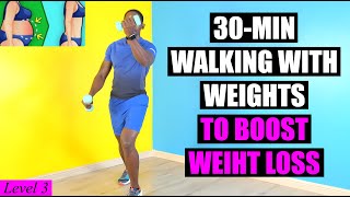 BOOST YOUR WEIGHT LOSS with This 20-Minute Walking with Weights Workout