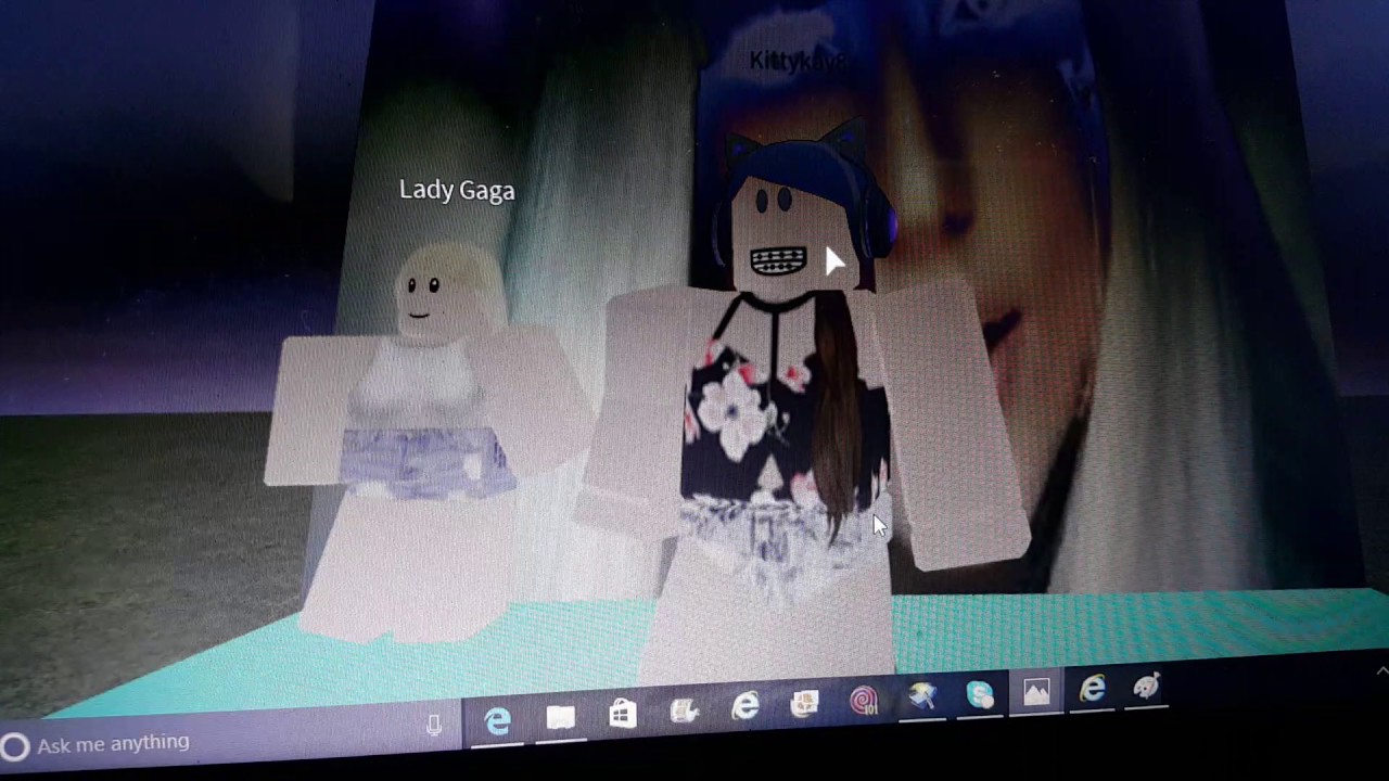 Poker Face Lady Gaga Roblox Music Video With Friends Youtube - lady gaga poker face roblox